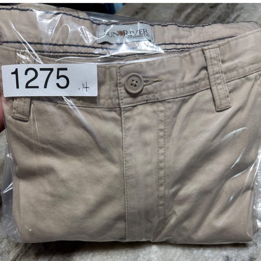Sun River Cargo Shorts Mens 32 Tan Khaki Cotton Multi Pocket Utility 1275.14 - Picture 8 of 8